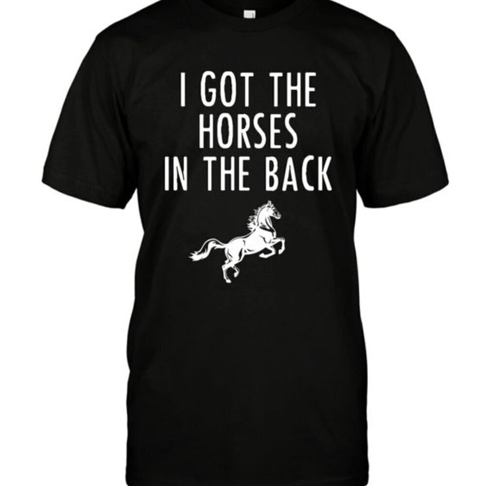 I Got The Horses In The Back Old Town Road Lil Nas X Fans T-Shirt
